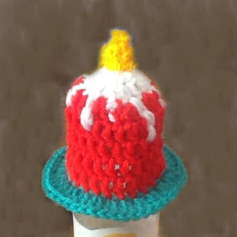 Innocent Smoothies Big Knit Hats - Crochet Candle