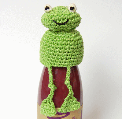 Innocent Big Knit Crochet Pattern Frog
