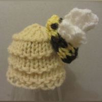 Innocent Smoothies Big Knit Hat Patterns - Beehive