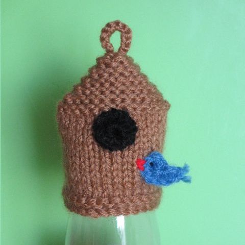 Innocent Smoothies Big Knit Hat Patterns Bird House