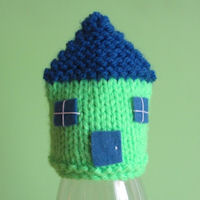 Innocent Smoothies Big Knit Hat Pattern - House