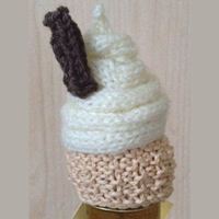 Innocent Smoothies Big Knit Hat Patterns - Ice Cream