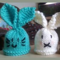 Innocent Smoothies Big Knit Hat Patterns - Rabbit