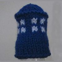 Innocent Smoothies Big Knit Hat Patterns - Tardis